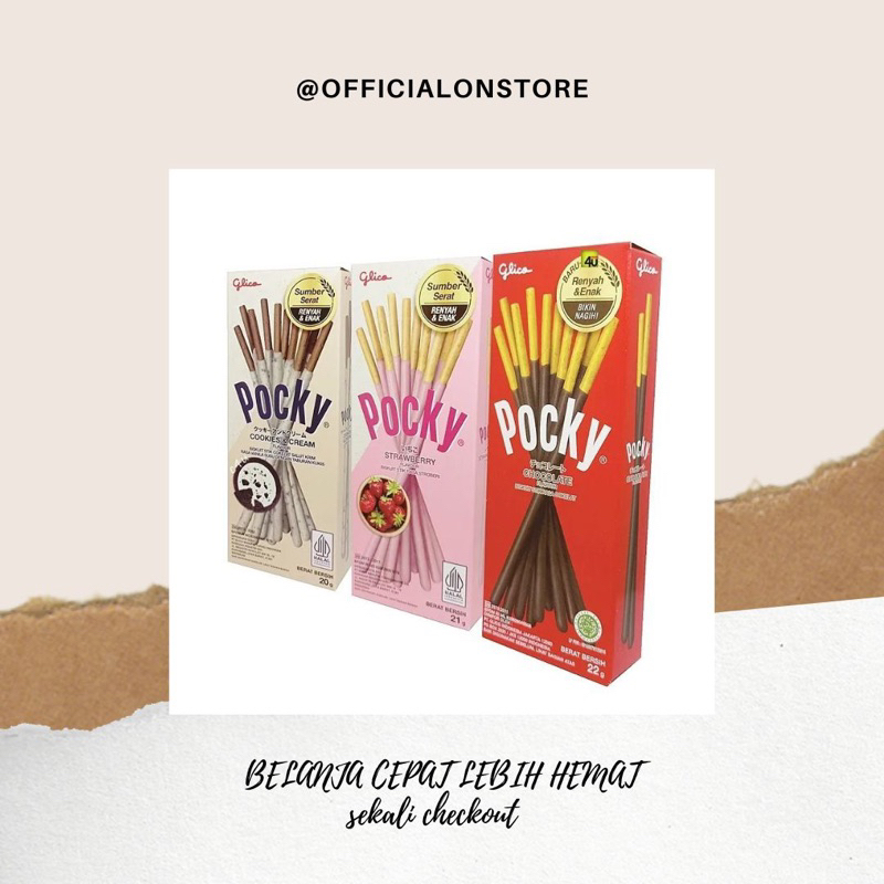 Jual Pocky Glico Stick Box | Ecer | Pack | Grosir | Shopee Indonesia