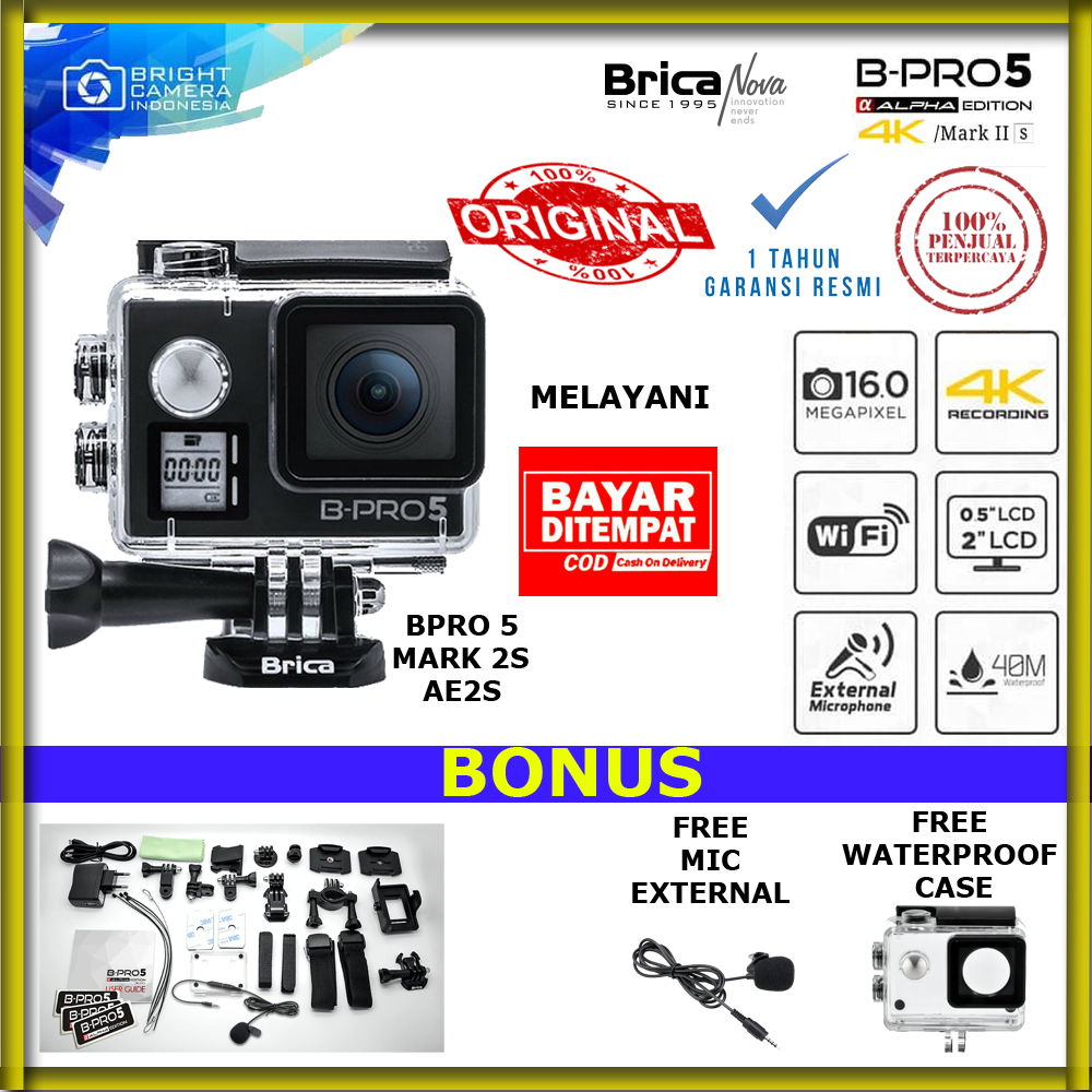 Jual Brica B-Pro 5 Alpha Edition 4K Mark II S - AE2S - Black - Garansi ...