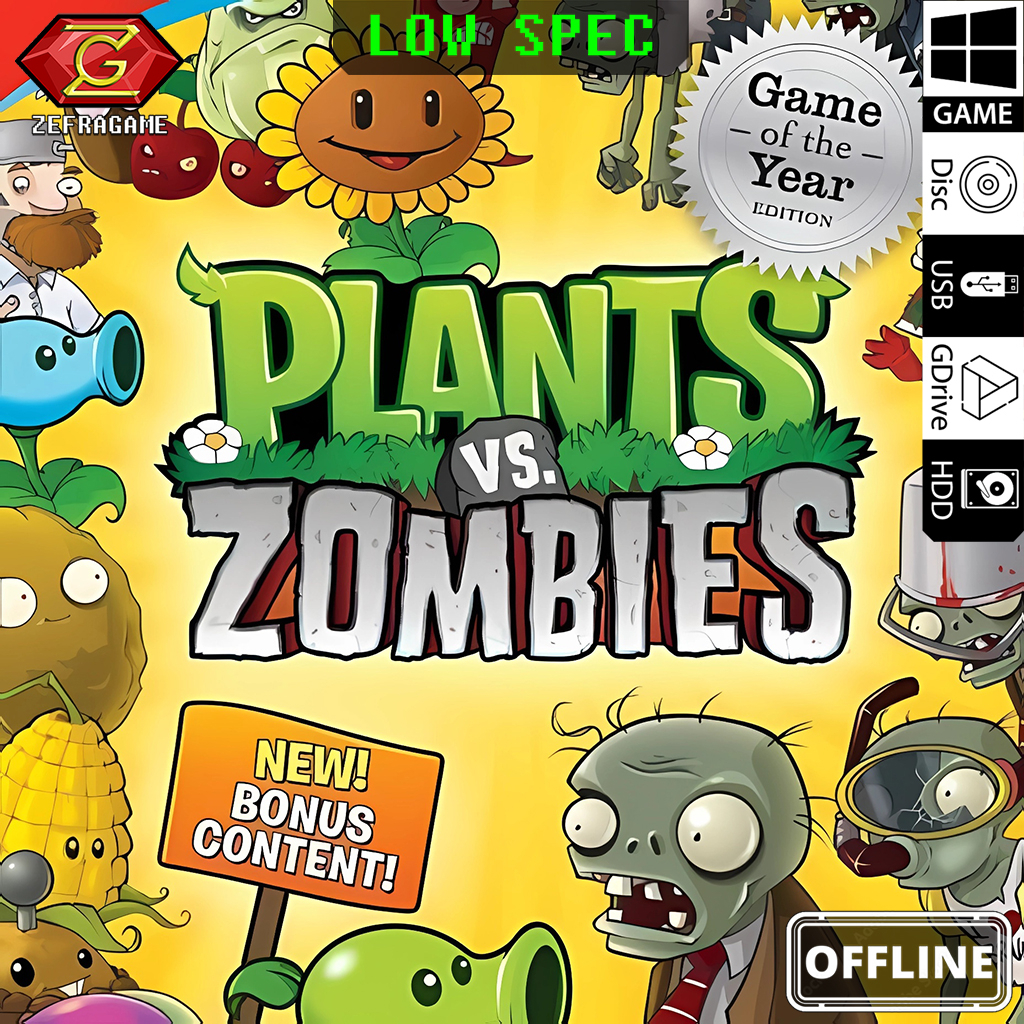 Jual PLANT VS ZOMBIES GOTY Edition/PVZ/PLANT VS ZOMBIE PC Full Version ...