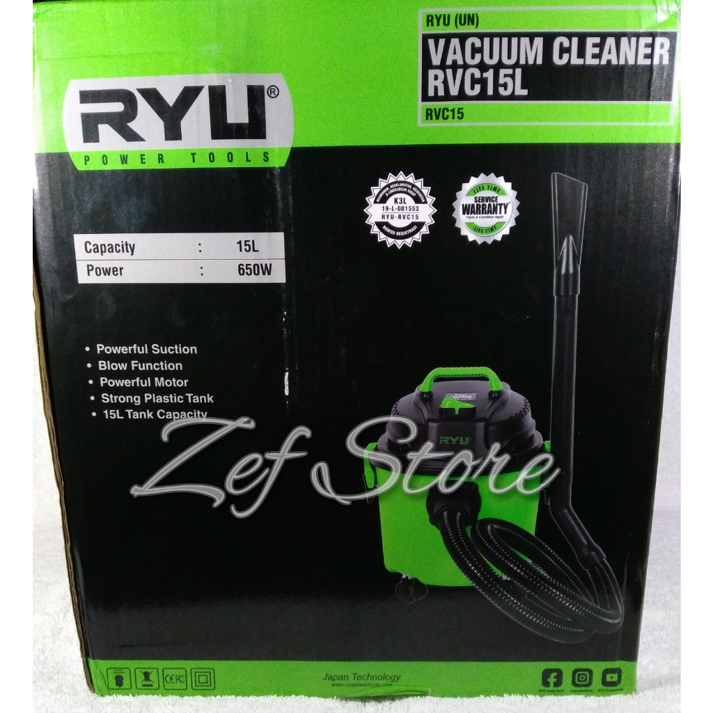 Jual [ORIGINAL] Tekiro RYU (UN) Vakum Vacuum Cleaner RVC15 RVC15L ...