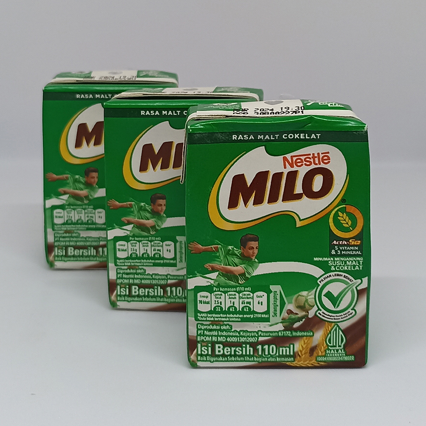 Jual SUSU MILO RASA MALT COKELAT 110 ML | Shopee Indonesia
