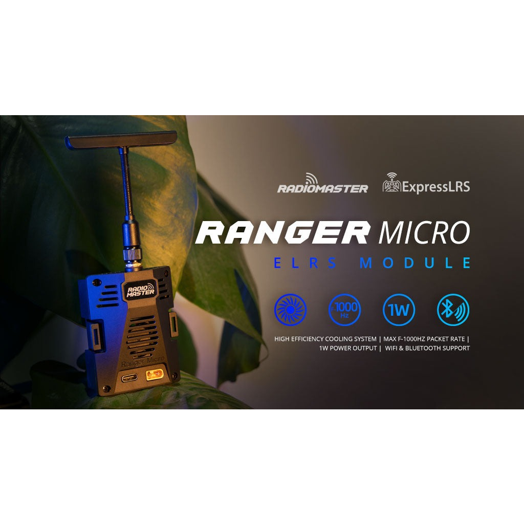 Jual RadioMaster Ranger Micro 2.4GHz ExpressLRS ELRS RF Module External ...