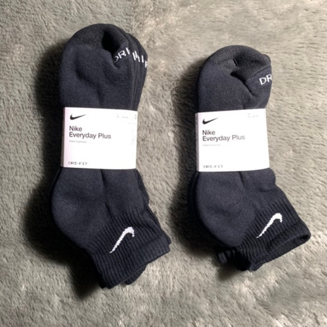 Kaos Kaki Black No Show Nike Socks Jumpman Socks Kaos Kaki Basket