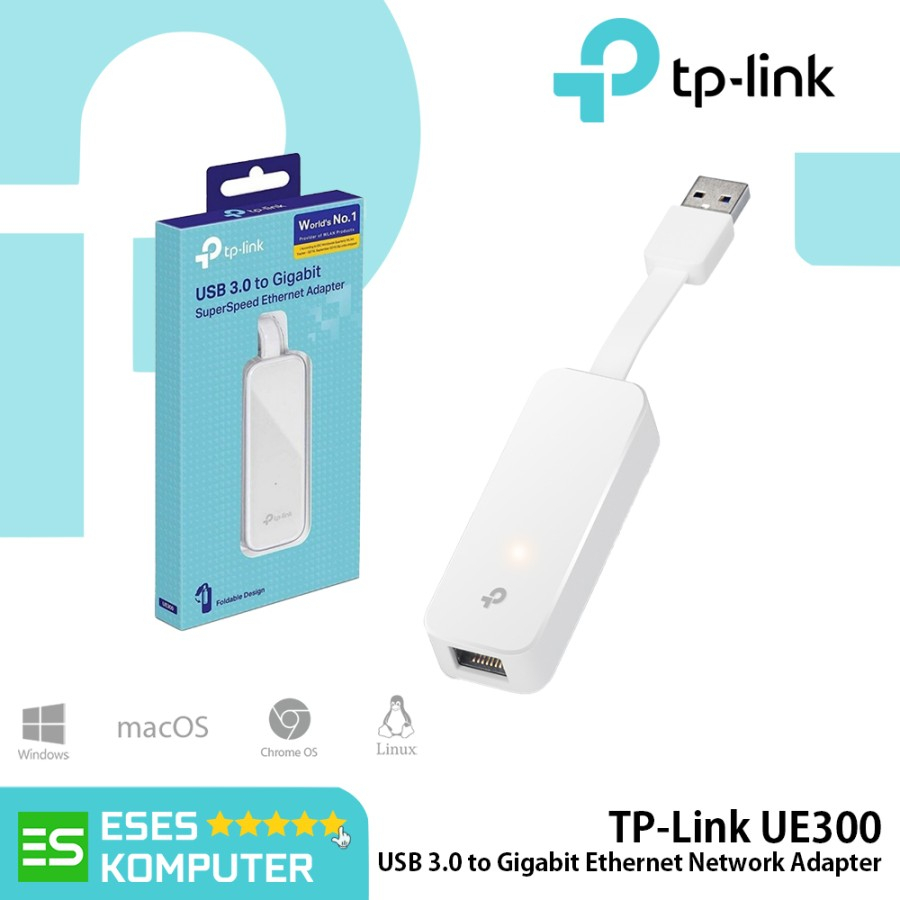 Jual TP-Link UE300 USB 3.0 to Gigabit Ethernet Network Adapter | Shopee ...