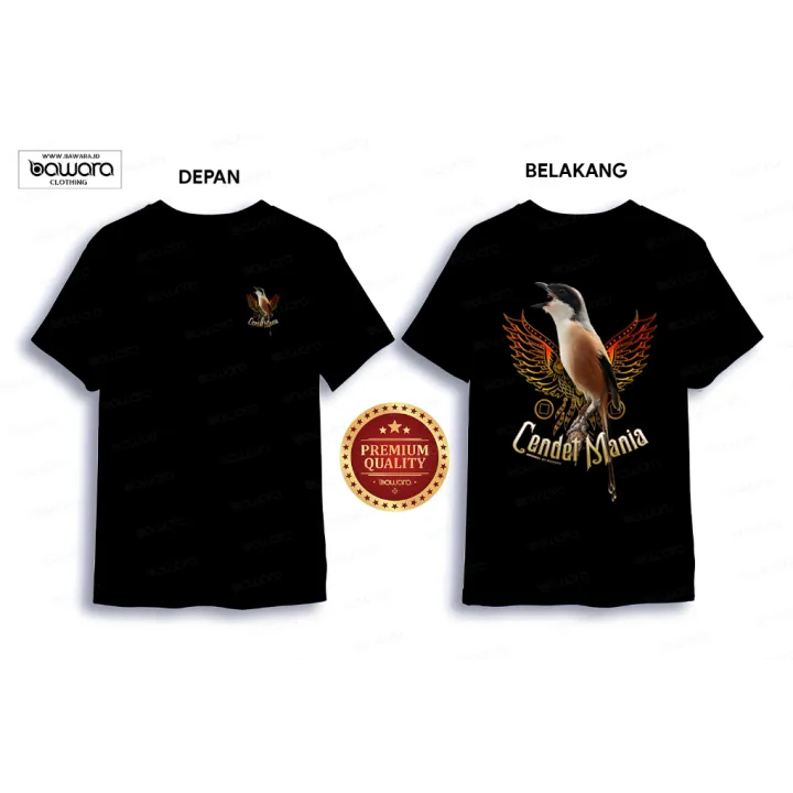 Jual Kaos Burung Pria Dengan Desain Burung Cendet | Shopee Indonesia