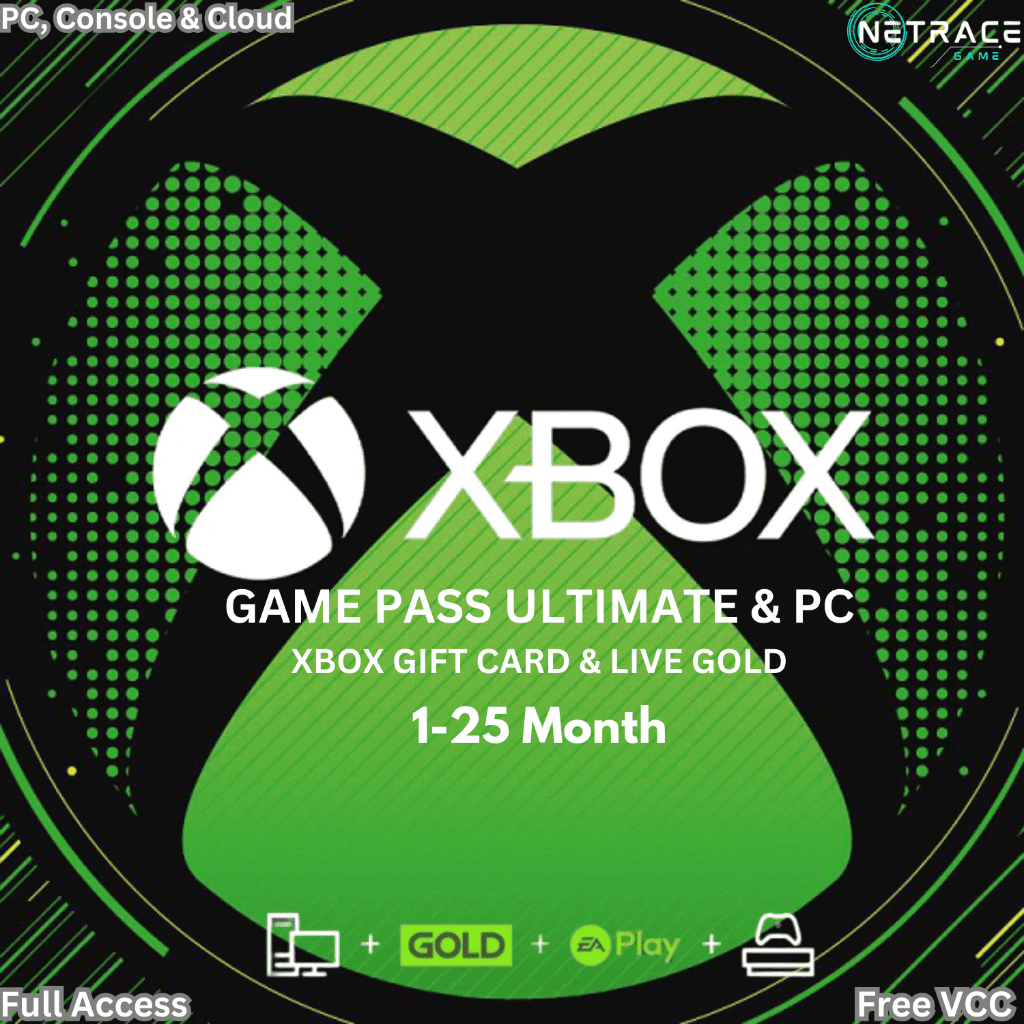 Jual Xbox GamePass Ultimate & PC 13 Bulan, Xbox Gift Card Shopee