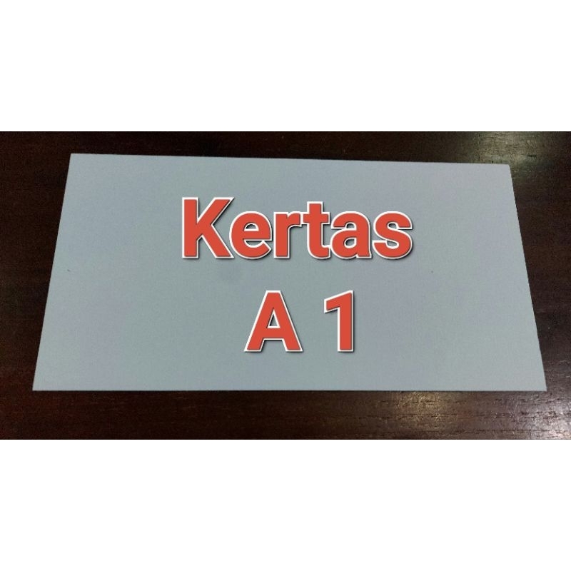 Jual Kertas A1 Putih Bersih Shopee Indonesia