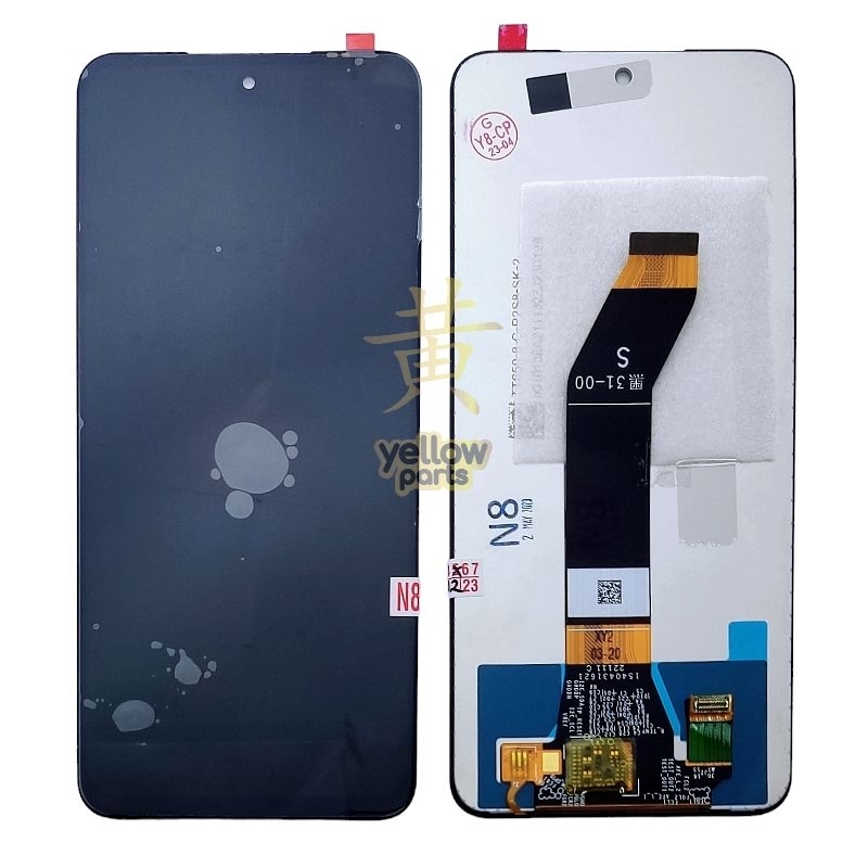 Custodia Kepuch Mowen Per Xiaomi Redmi 10 / Redmi Note 11 4G 2021 - Nero Con Piastra Metallica Per Supporto Magnetico Auto