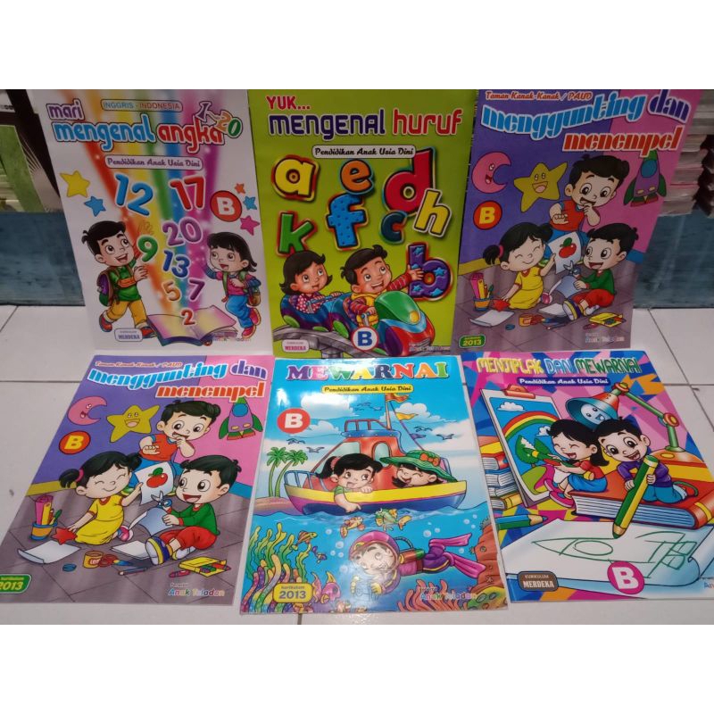 Jual Buku Paket Paud Kelas B | Shopee Indonesia