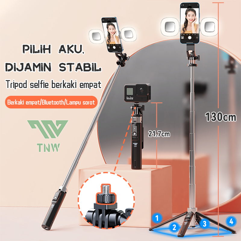 Jual Tnw P130 Tongsis Bluetooth Tongsis Tripod Selfie Stick Remote