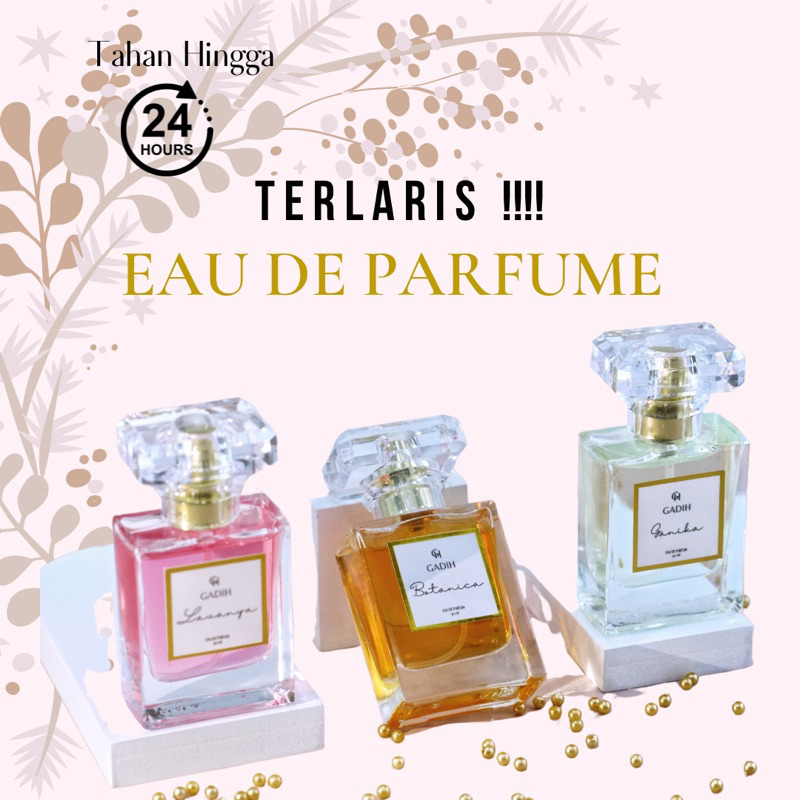 Jual GADIH PARFUM WANITA TAHAN LAMA 24 JAM 30ML EDP MURAH (1 PAKET