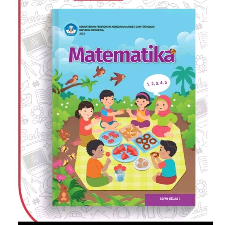 Jual Buku Matematika Sd Kelas Kurikulum Merdeka Edisi Revisi Kementrian Pendidikan