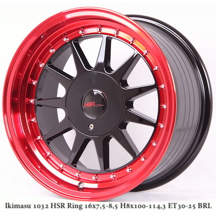 Jual velg hsr r16 tipe ikimasu r16 buat brio | Shopee Indonesia