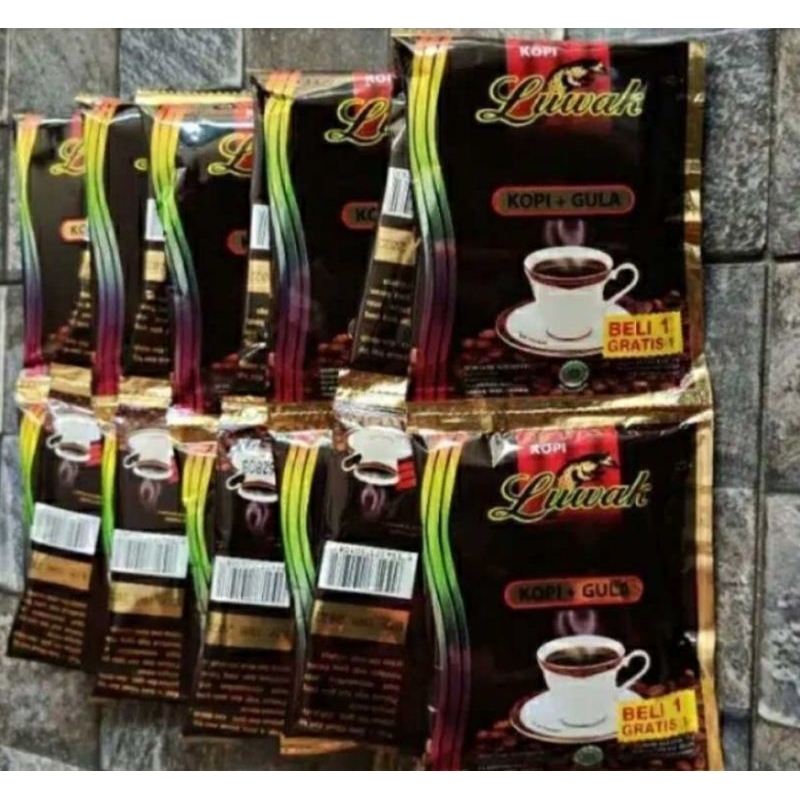 Jual Kopi Luwak White Coffee Gr Isi Sachet Sachet Shopee