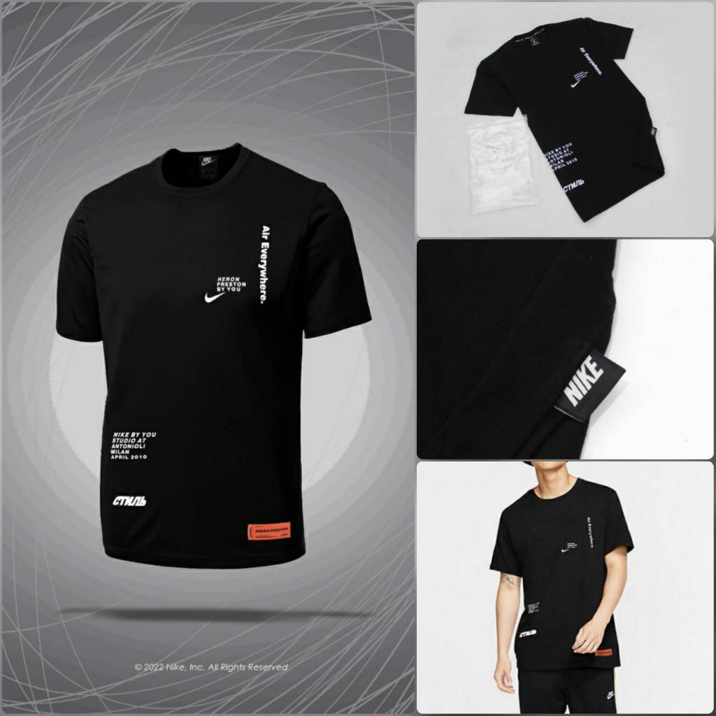 Jual TEES NIKE HERON PRESTON GRADE ORIGINAL KAOS NIKE PRIA SPORT DISKON TEE OLAH RAGA Shopee Indonesia