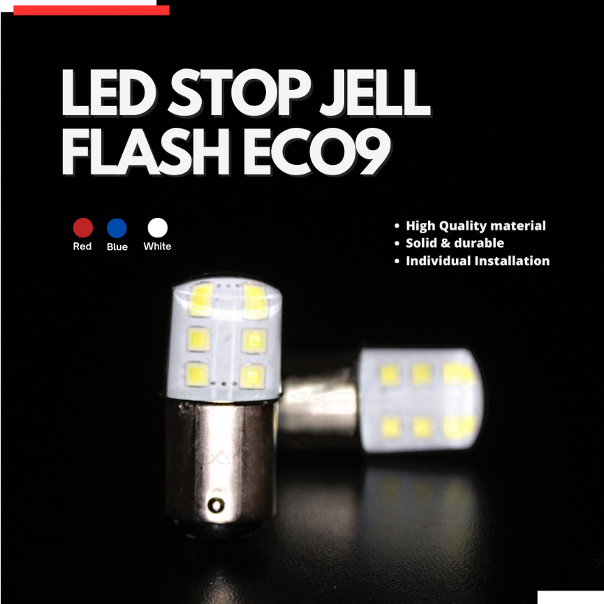 Jual Lampu Led Stop Jell Flash Eco9 LUXIMOS | Shopee Indonesia