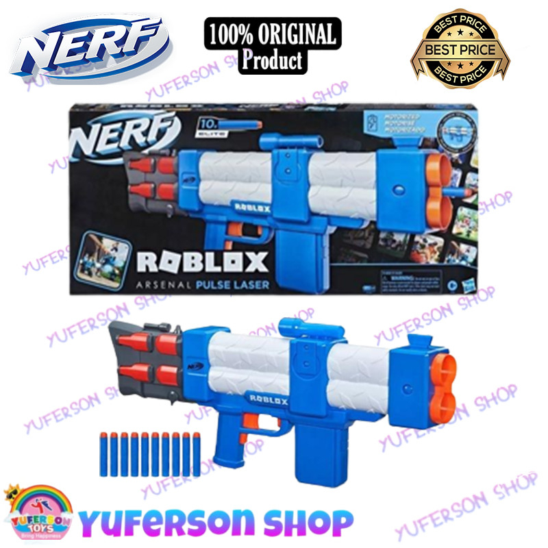 Jual Nerf Roblox Arsenal Pulse Laser Blaster NRRF2485 Shopee Indonesia