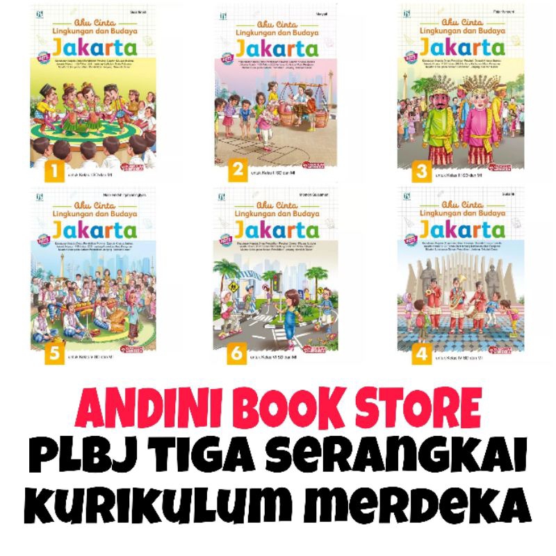 Jual Buku Aku Cinta Jakarta Plbj Mulok Kelas Sd Mi