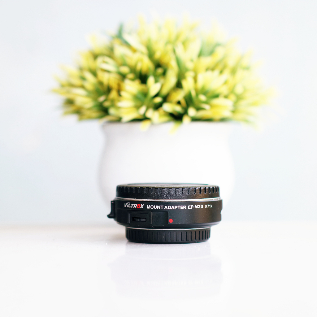 Jual Adapter Viltrox EF-M2 Speedbooster Lensa EF Canon ke Body Lumix M4