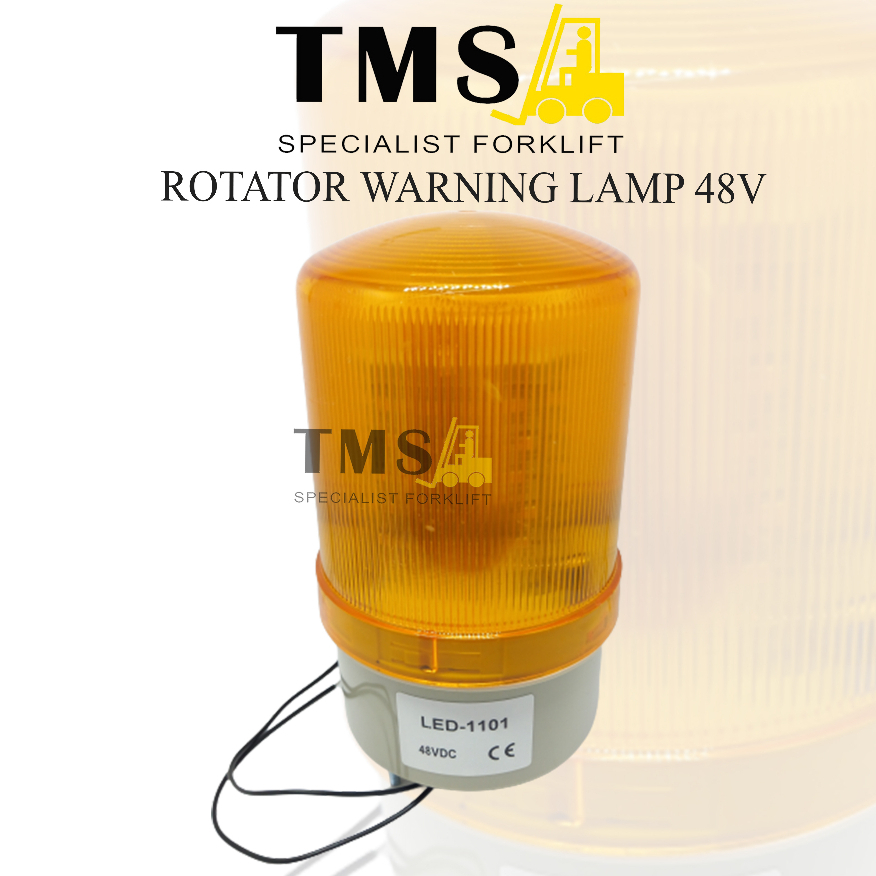 Jual Rotator Warning Light 48V Lampu Rotari Strobe Forklift Universal ...