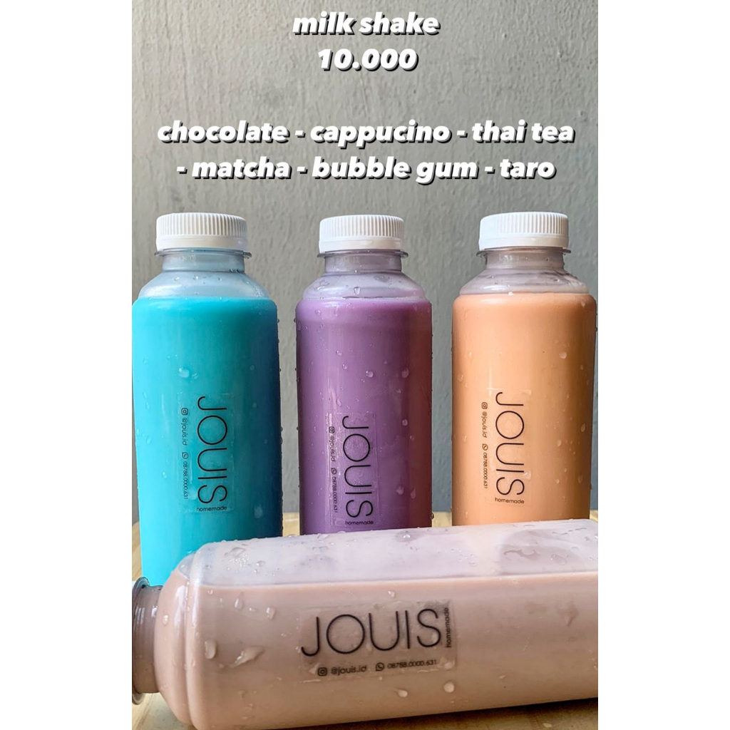Jual Milkshake / Thai Tea Fresh Made by Order - Ready Setiap Hari ...