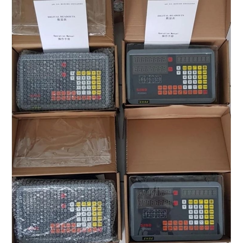 Jual DRO Milling (Digital Read Out) Merk Sino / Kexin Seat Linear 2 ...