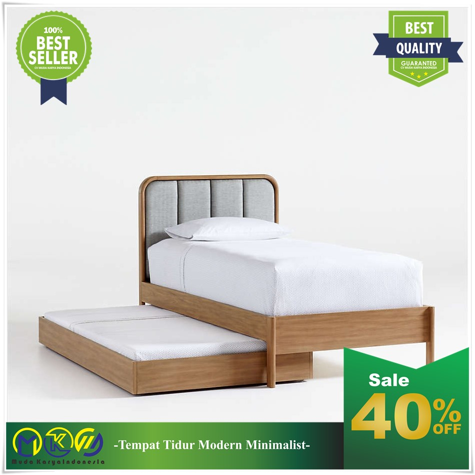 Jual Tempat Tidur Sorong Model Minimalis Modern Kayu Jati Produk Dari ...