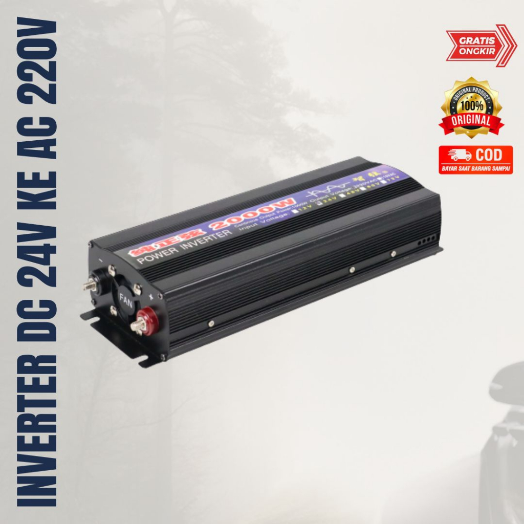 Jual Inverter Pure Sine Wave Car Power Inverter Dc V To Ac V W Sy Sunyima