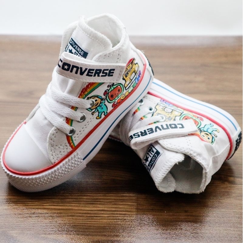 Jual Sepatu Converse Anak Motif cocomelon Terbaru Sepatu Balita Sepatu