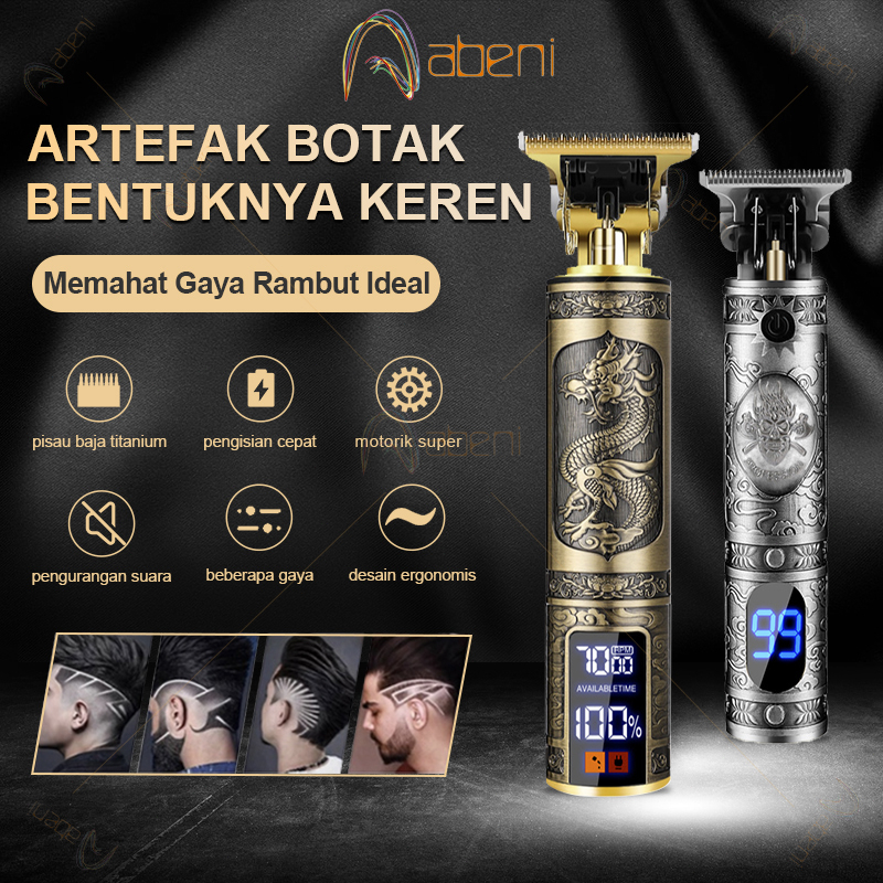 Jual Abeni Alat Cukur Rambut Elektrik Cukur Jenggot Mesin Potong Rambut ...