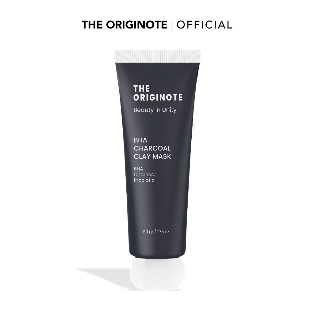 Jual The Originote BHA Charcoal Clay Mask - Masker Wajah Mud Mask ...