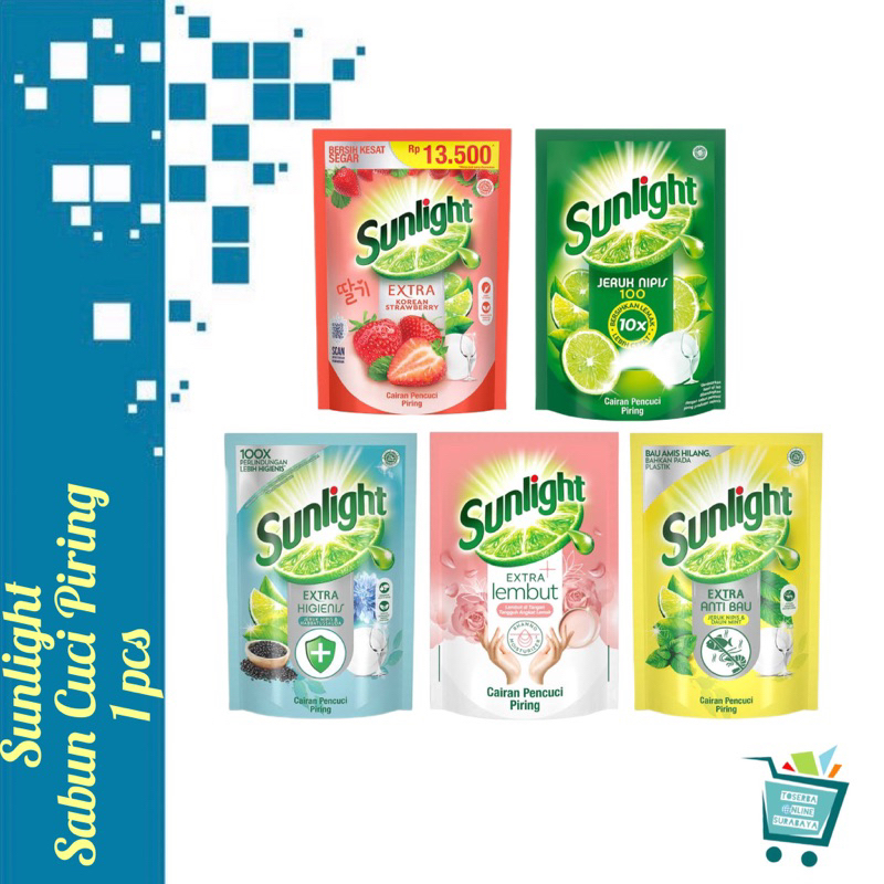 Jual Sunlight Sabun Cuci Piring Korean Strawberry Jeruk Nipis