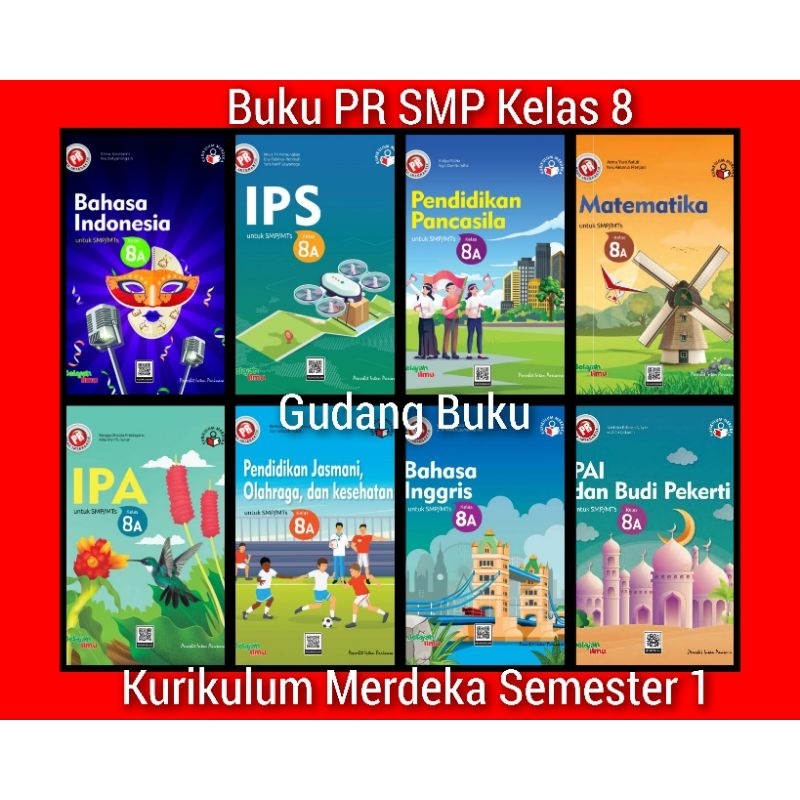 Jual BUKU LKS PR KURMER SMP KELAS 8 SEMESTER 1 PARIWARA TAHUN 2023 ...