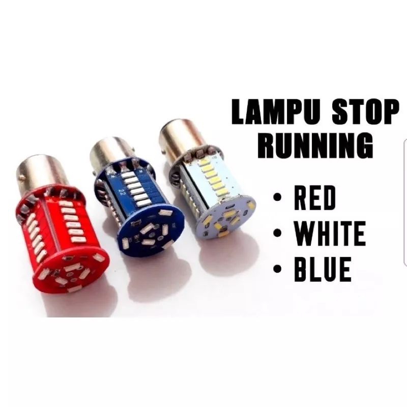 Jual Lampu Stop Rem Belakang Lampu Led Belakang Ranning Mata Volt Cocok Di Semua Motor