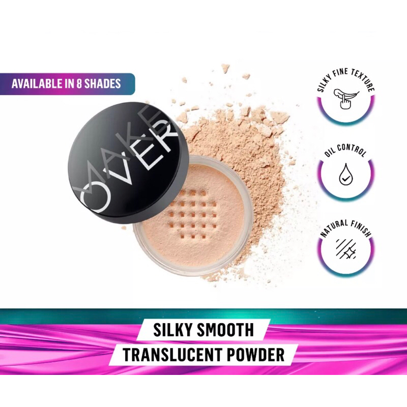 Make Over Silky Smooth Translucent Powder 35 g