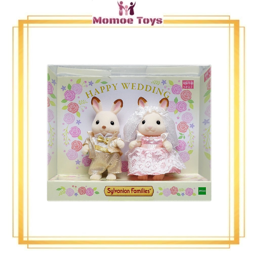 Jual Sylvanian Families Lovely Wedding Pair Set (Pink) Original Epoch