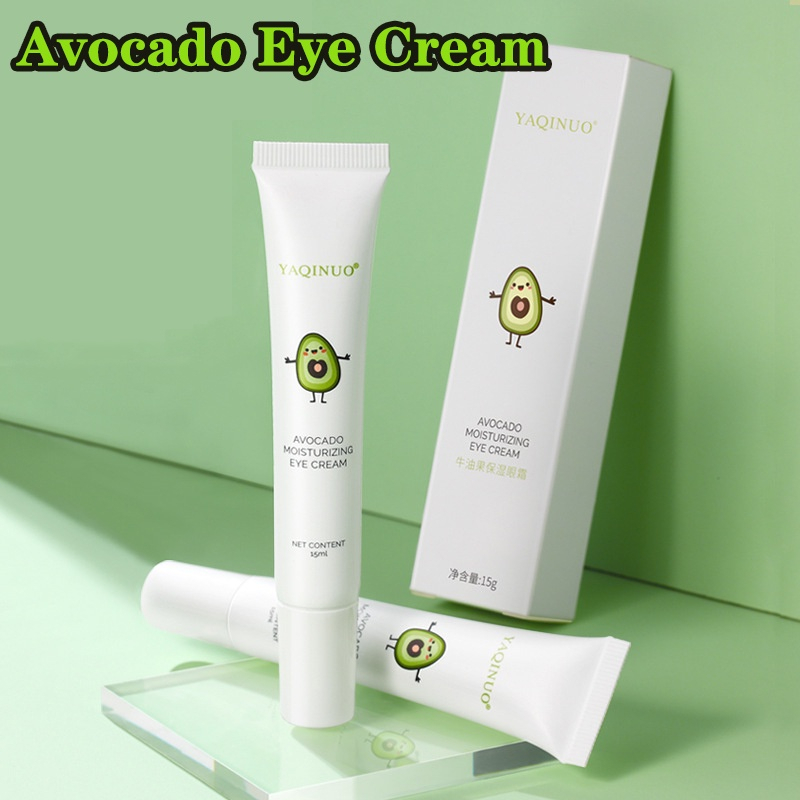 Jual 【COD】YAQINUO AVOCADO MOUSTURIZING EYE CREAM / KRIM PENGHILANG