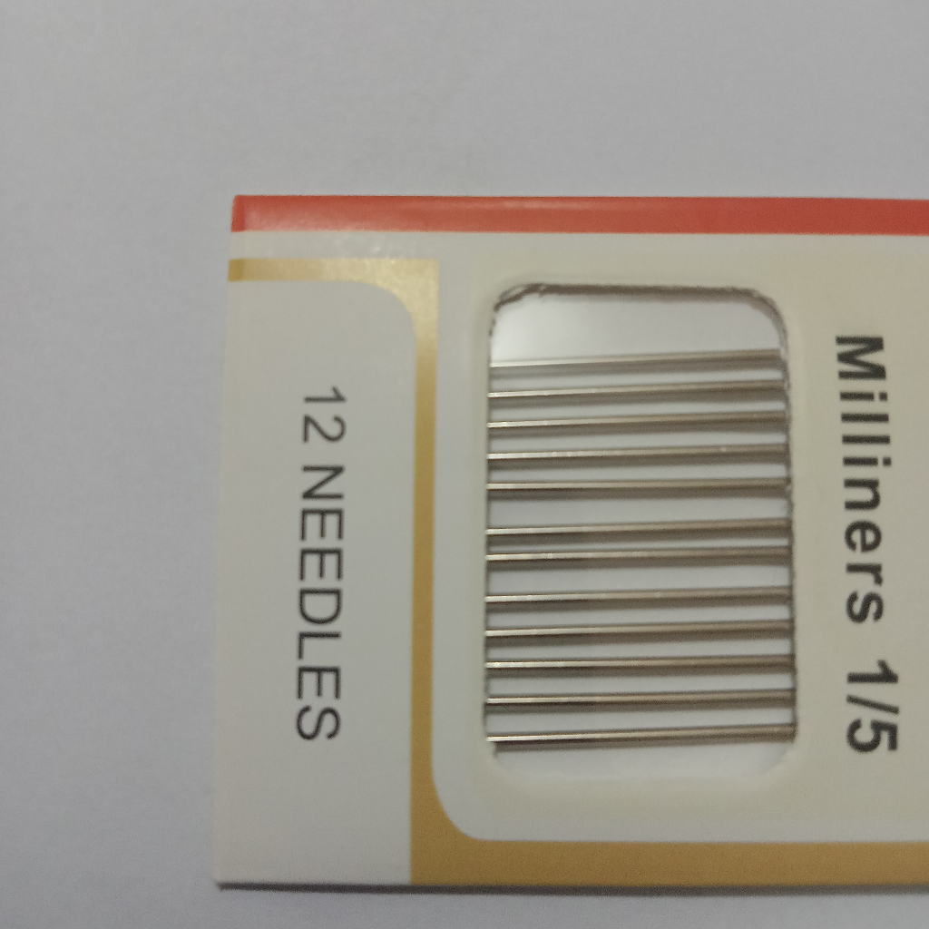 Jual COD Jarum Jahit Needles- Jarum Jahit REGAL Gold Eye- 1/5 Miliners ...