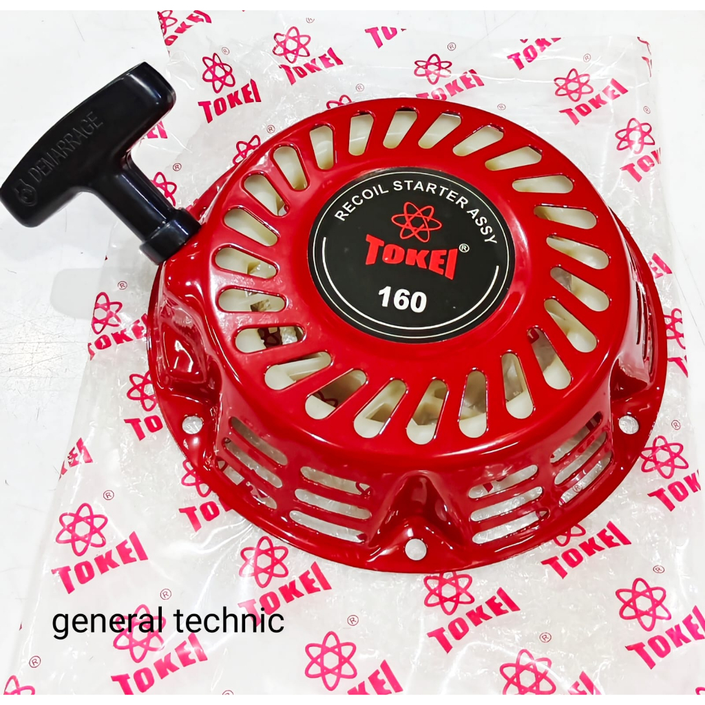 Jual Recoil Starter GX160 Tokei Iron Tipe Recoil GX160 Tarikan GX160 ...