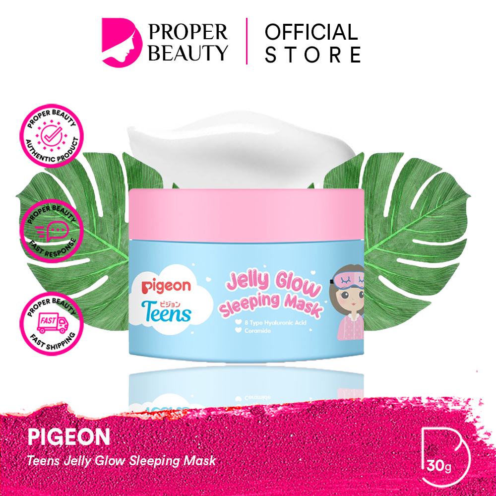 Jual PIGEON Teens Jelly Glow Sleeping Mask Indonesia / Masker Wajah 30g ...