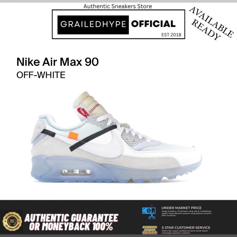 nike 90 x off white