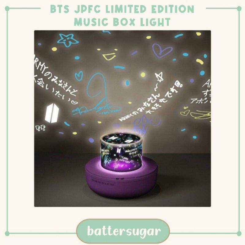 日本初売 BTS MUSIC BOX LIGHT ミュージックボックスライト JPFC限定 