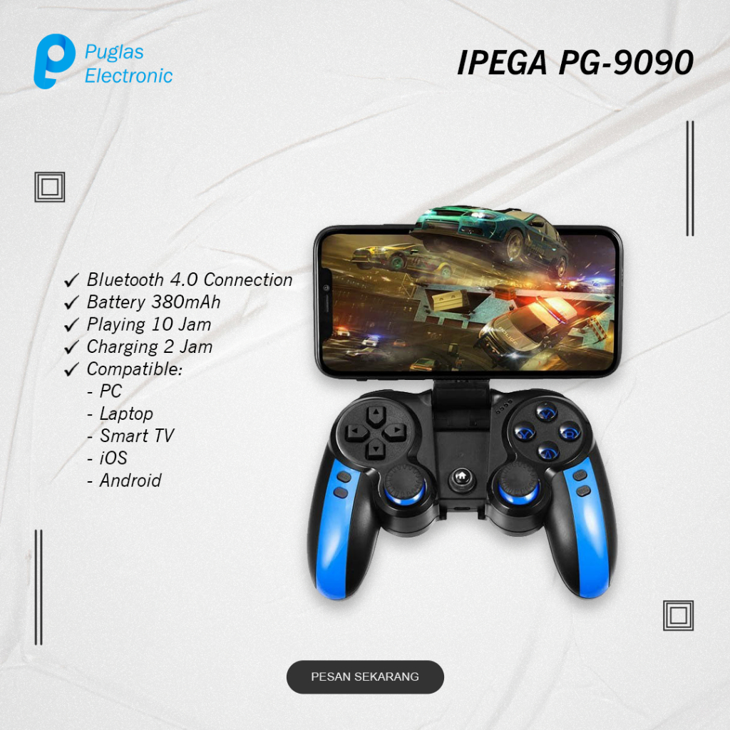 Jual Joystick Bluetooth Ipega PG-9090 Stick Gaming Gamepad Wireless ...