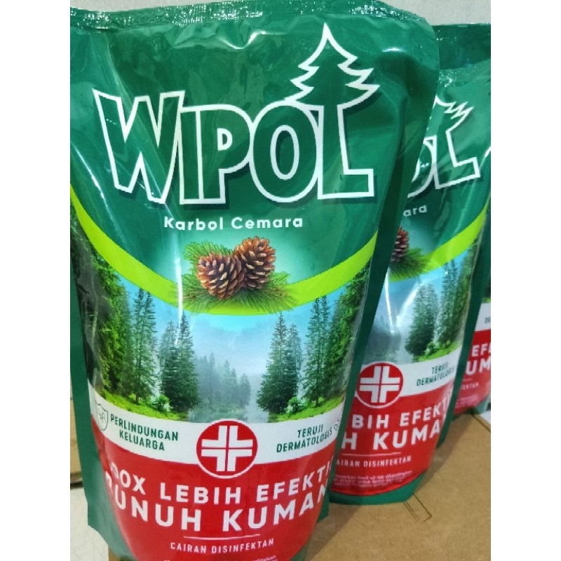 Jual Wipol Karbol Pembersih Lantai 750ml Shopee Indonesia 