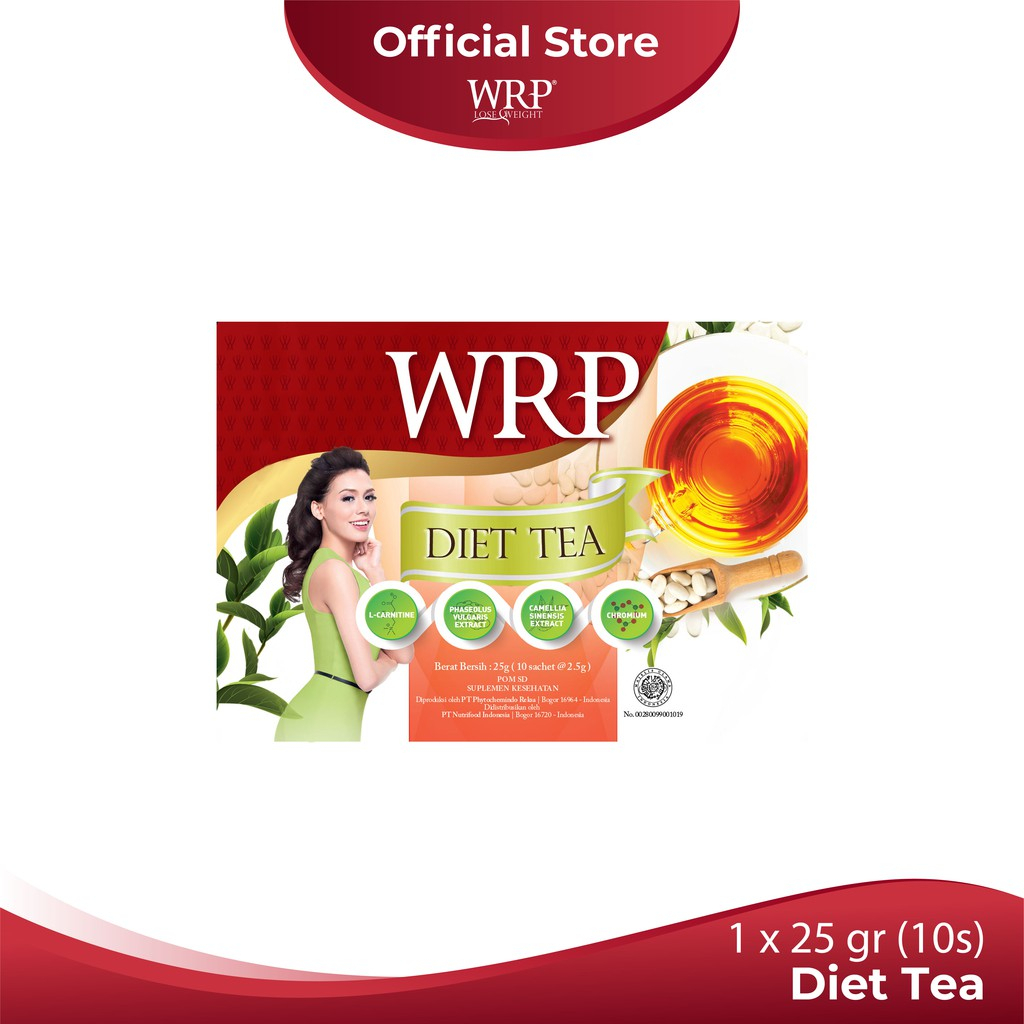 Jual WRP DIET TEA 10's | Shopee Indonesia