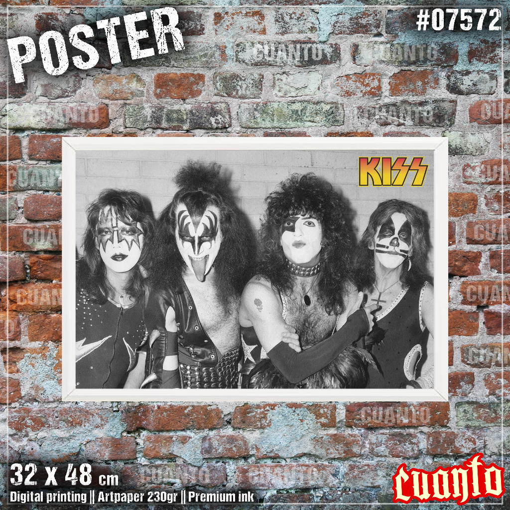 Jual Poster Band Kiss | Shopee Indonesia