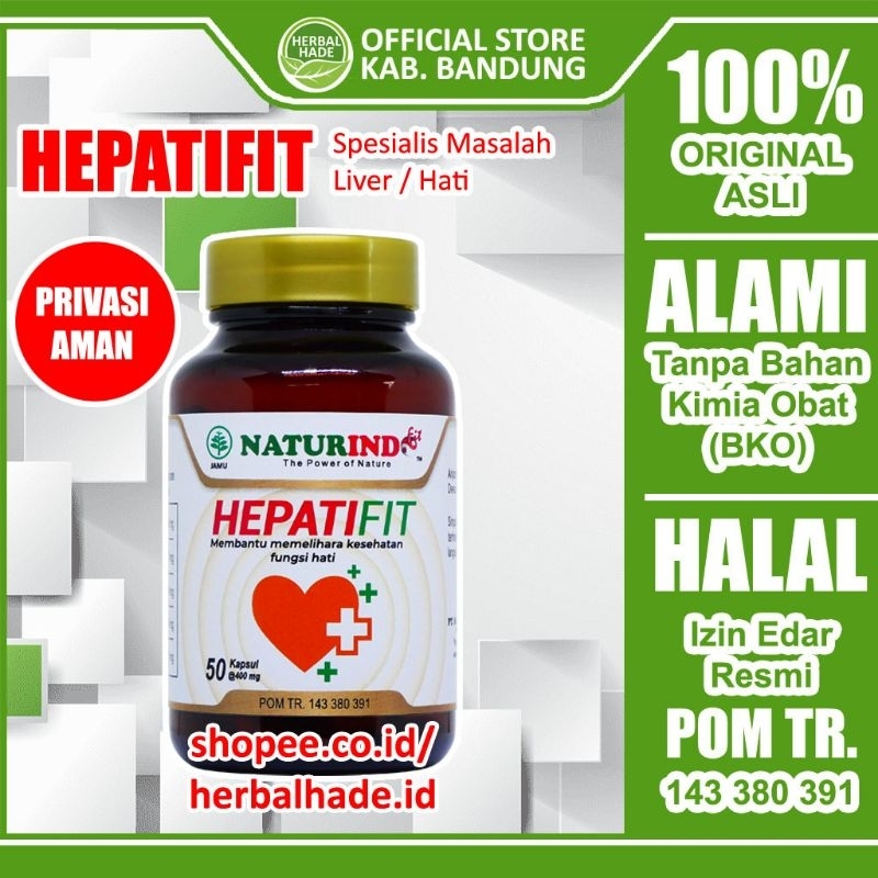 Jual HEPATIFIT Obat Herbal Liver Bengkak Rusak Hepatitis Sirosis A B C ...