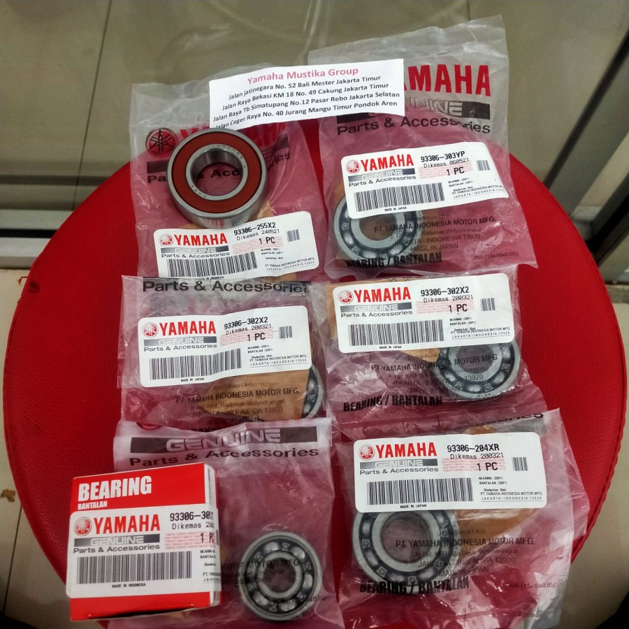 Jual Bearing Rasio Gearbox Nmax old - New Nmax - Aerox Old - New Aerox ...