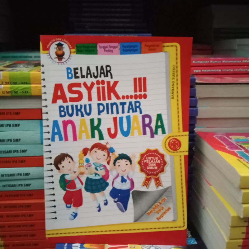 Jual Belajar Asyik Buku Pintar Anak Juara .Praktis Dan Lengkap | Shopee ...