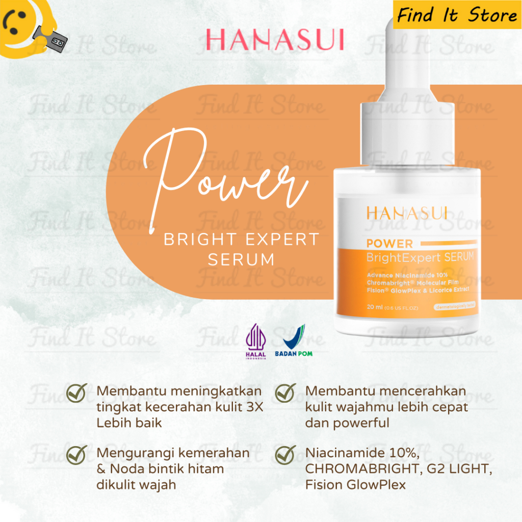 Jual Hanasui Serum Series | Gold Whitening | Vitamin C | Anti Acne ...